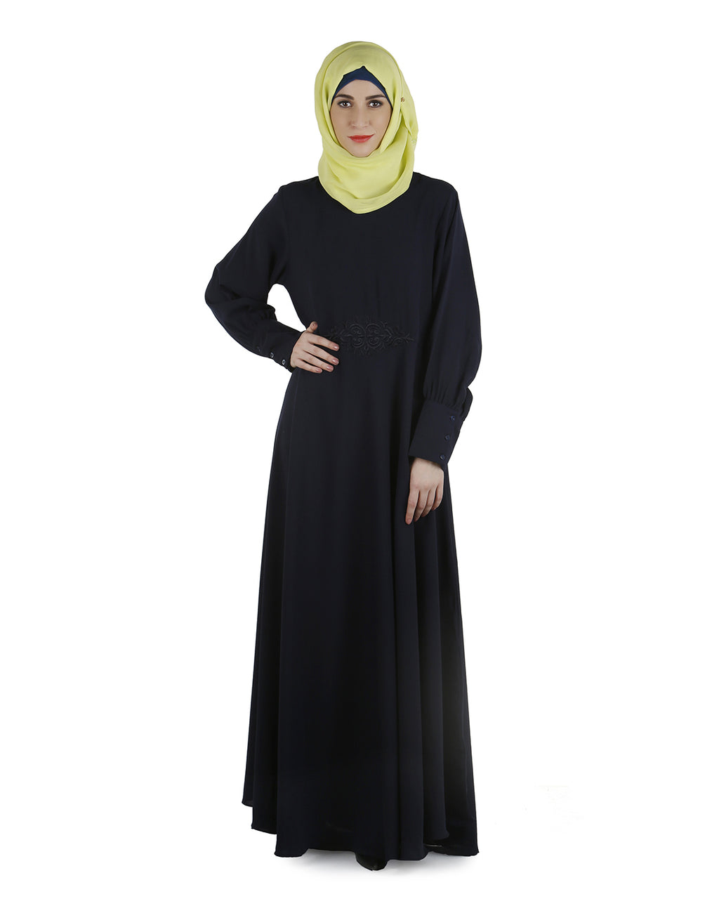 Abaya dress Bottle Green