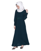 Abaya dress Steel Blue