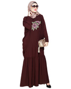 Blossom Kaftan Brown