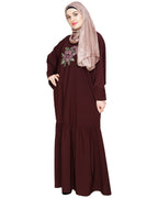 Blossom Kaftan Brown
