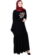 Blossom Kaftan Black
