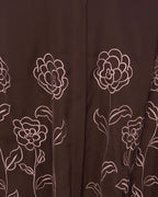 Mesmerising Dubai Style Abaya Brown