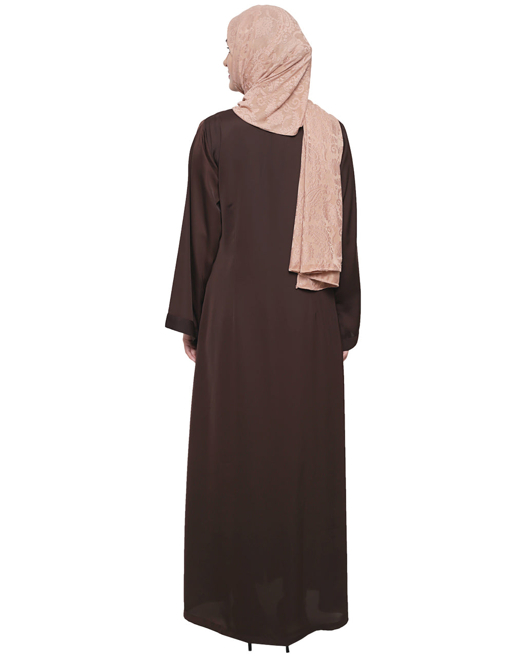 Mesmerising Dubai Style Abaya Brown