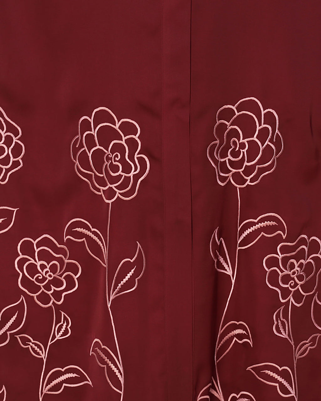 Mesmerising Dubai Style Abaya Wine