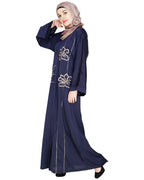 Stellar Dubai Style Abaya Black