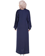 Stellar Dubai Style Abaya Blue