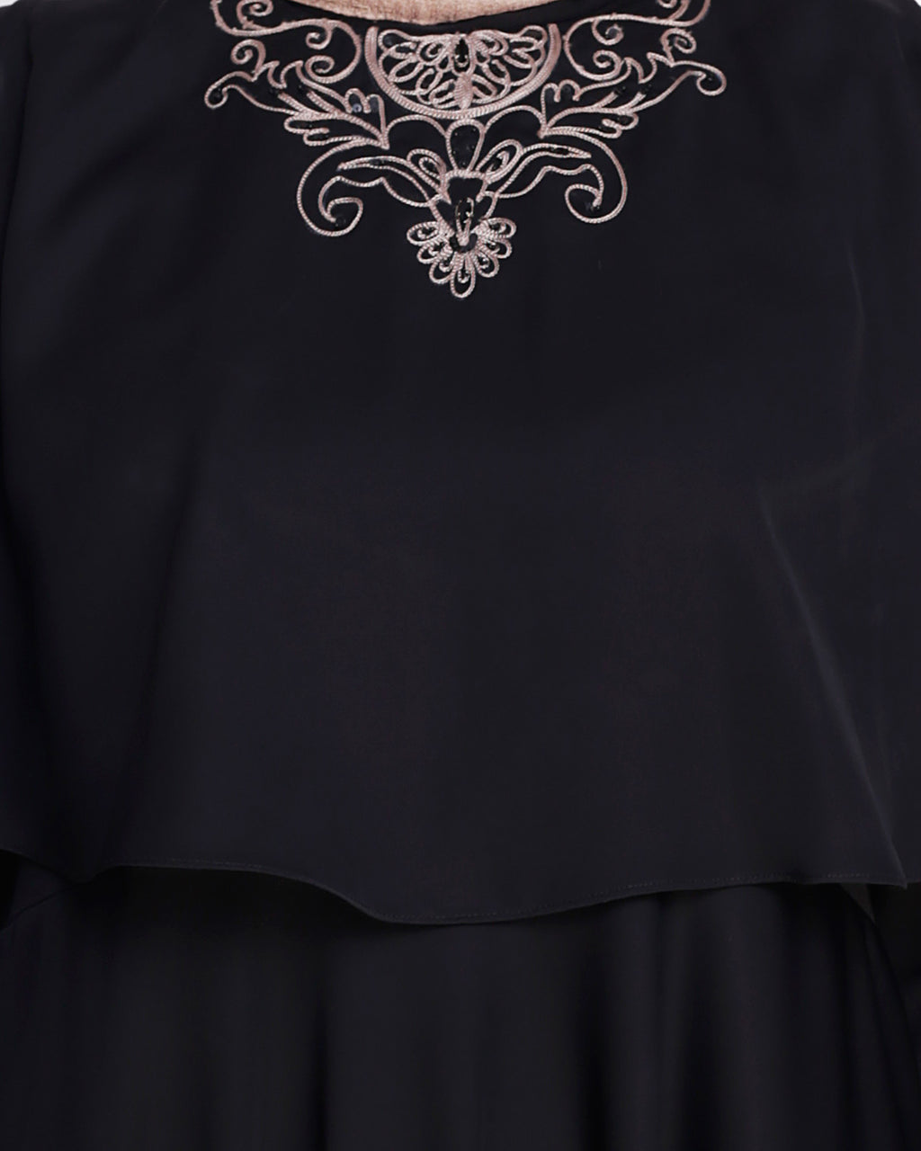 Elite Cape Abaya Black
