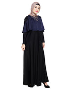 Elite Cape Abaya Blue