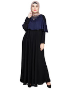 Elite Cape Abaya Blue