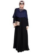 Elite Cape Abaya Blue