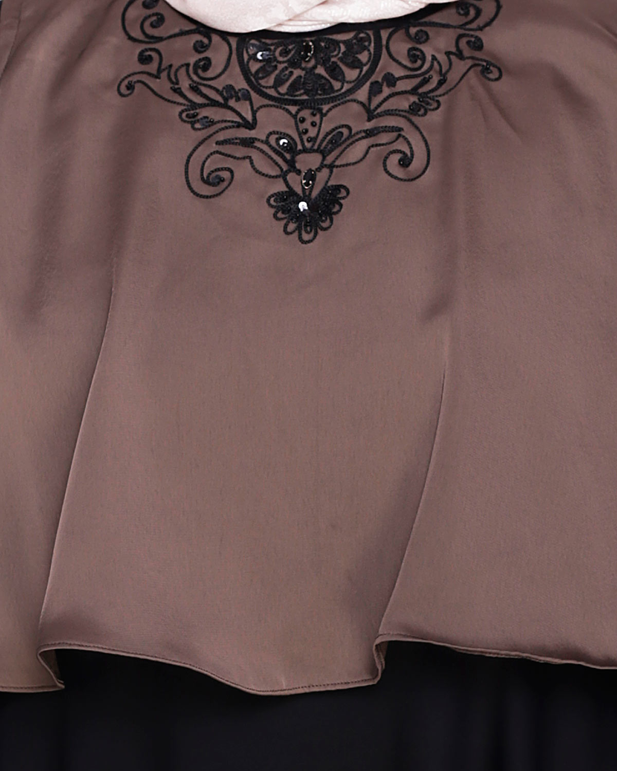 Elite Cape Abaya Brown