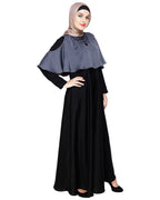 Elite Cape Abaya Grey