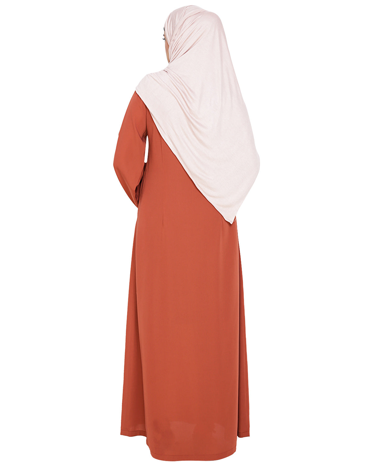 Resham Ornate Dubai Style Abaya Red