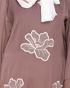 Daisy Dubai style Abaya Beige