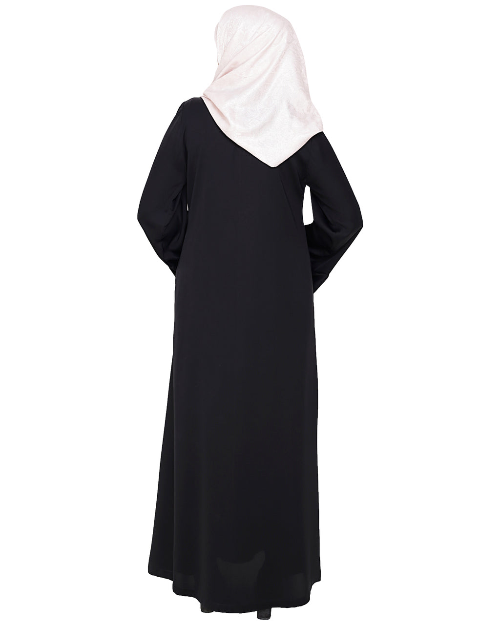 Daisy Dubai style Abaya Black