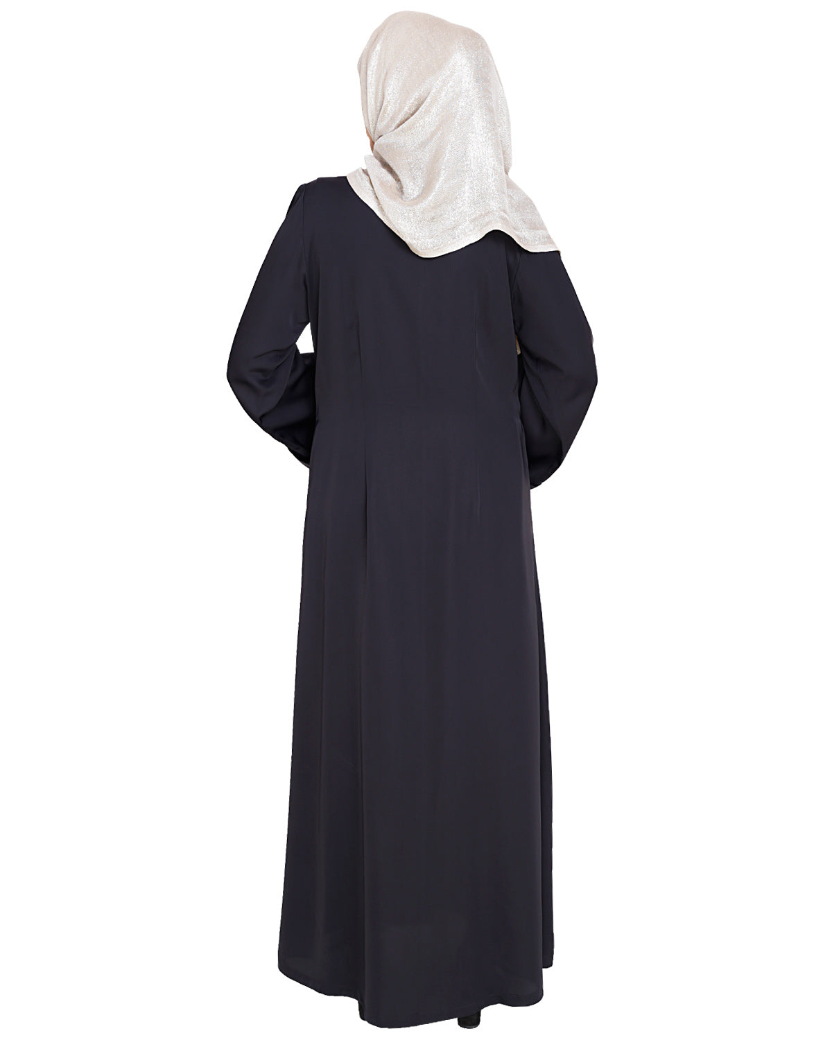 Lofty Dubai Style Abaya Dark Grey