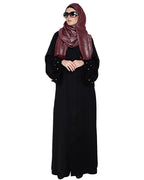 Majestic Dubai style Abaya Black