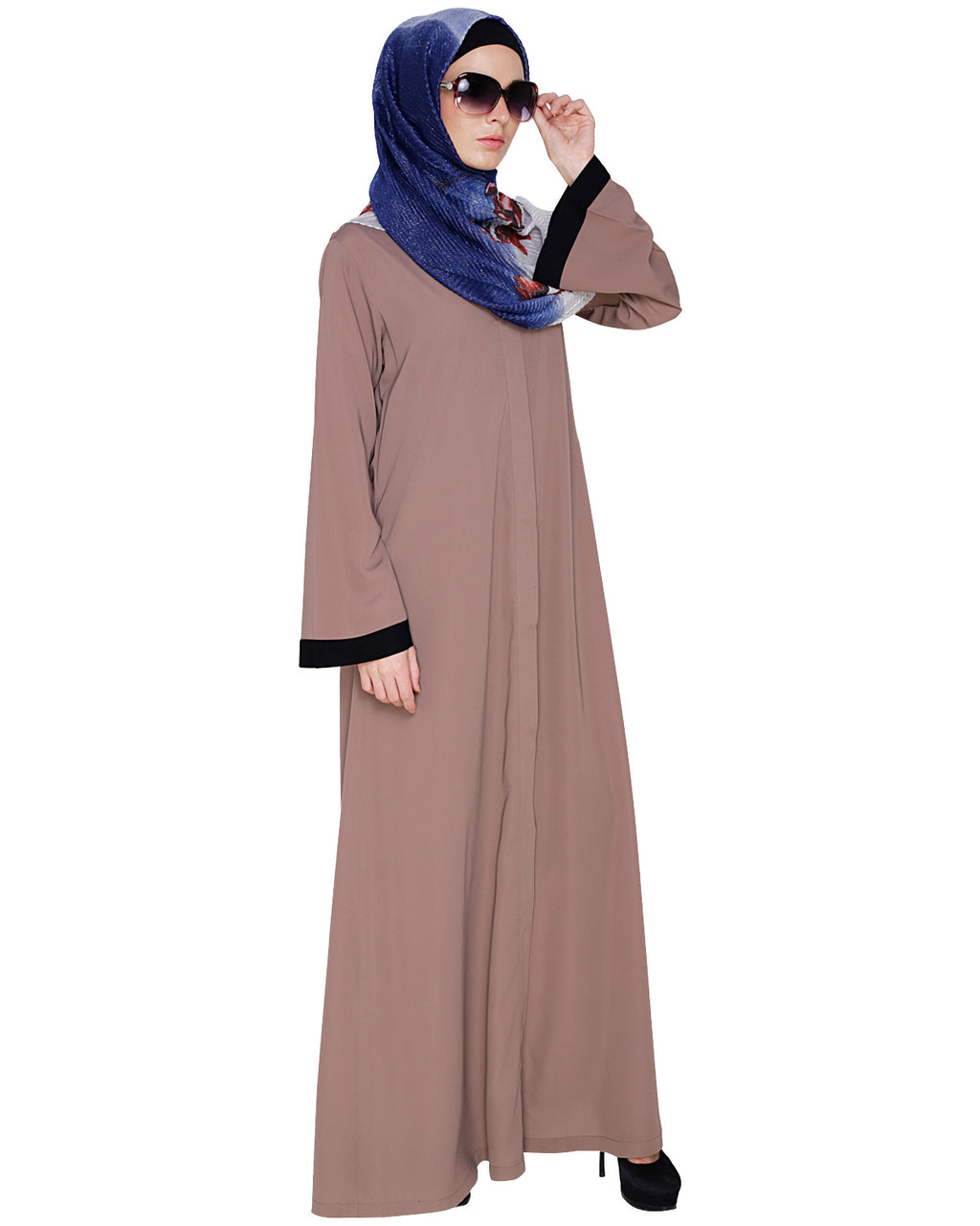 Vintage Abaya Coffee Brown