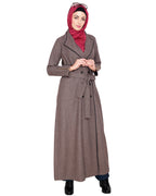 Seaweed Jacket/Coat Abaya Brown