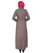 Seaweed Jacket/Coat Abaya Brown