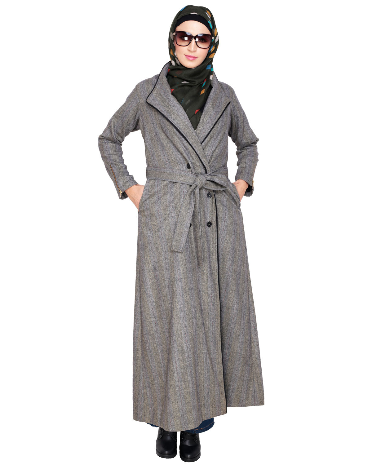 Seaweed Jacket/Coat Abaya Seaweed Green