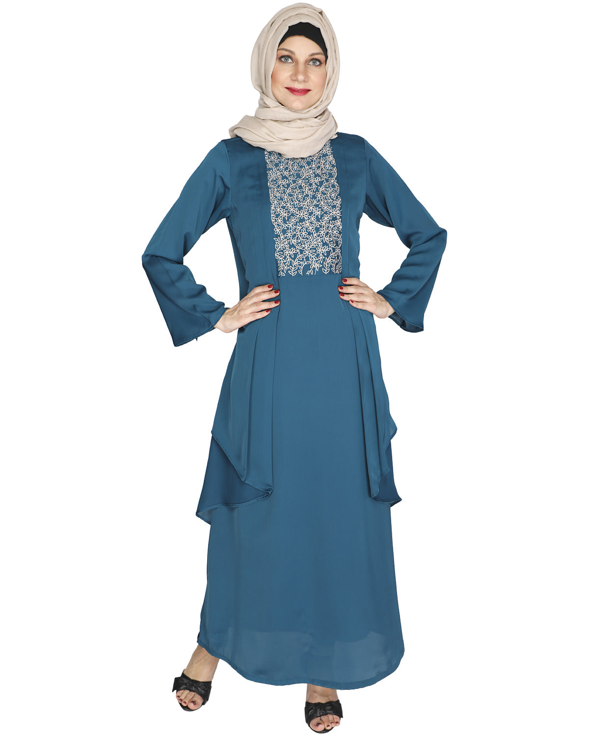 Newfangled Abaya Green