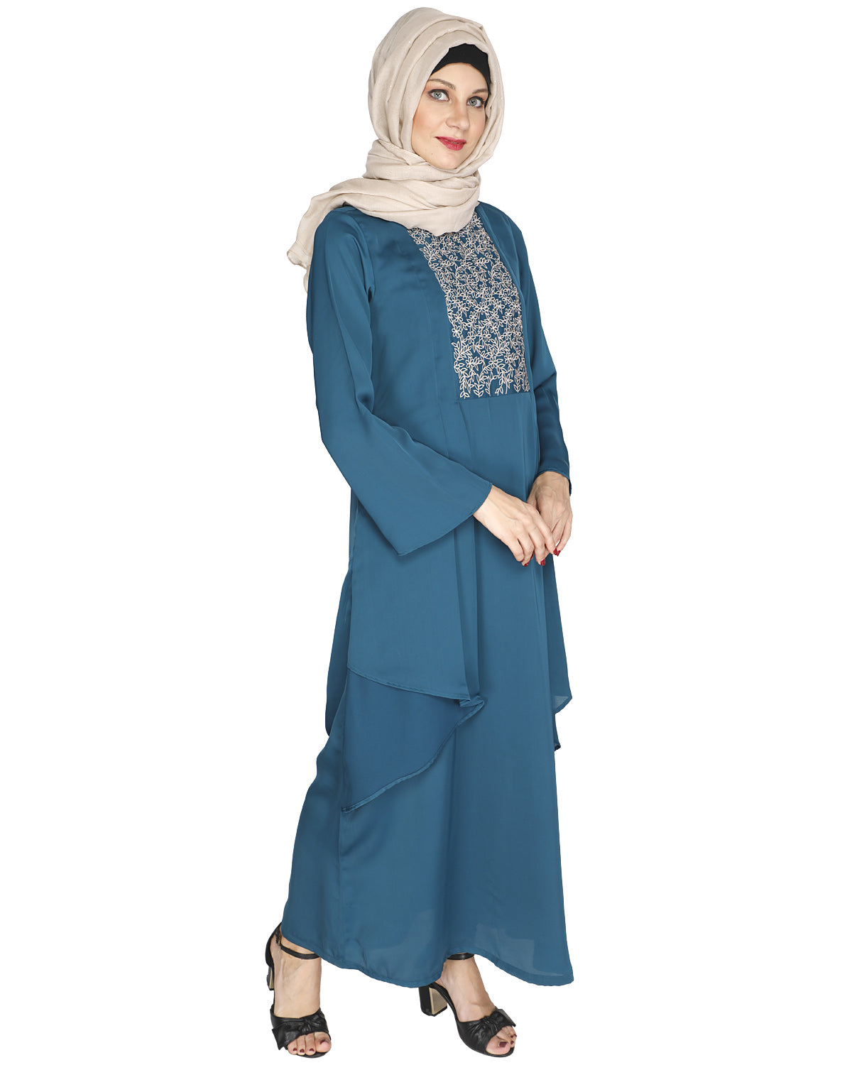 Newfangled Abaya Green
