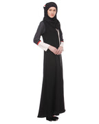 Casual Black Everyday-wear Abaya Black