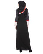 Casual Black Everyday-wear Abaya Black