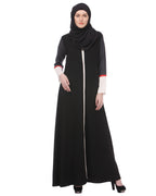 Casual Black Everyday-wear Abaya Black