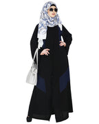 Modest Abaya Stylish Dark Blue