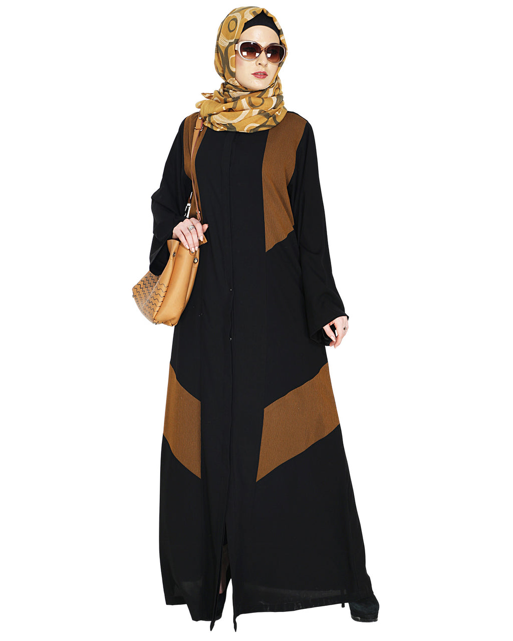 Modest Abaya Stylish Mustard