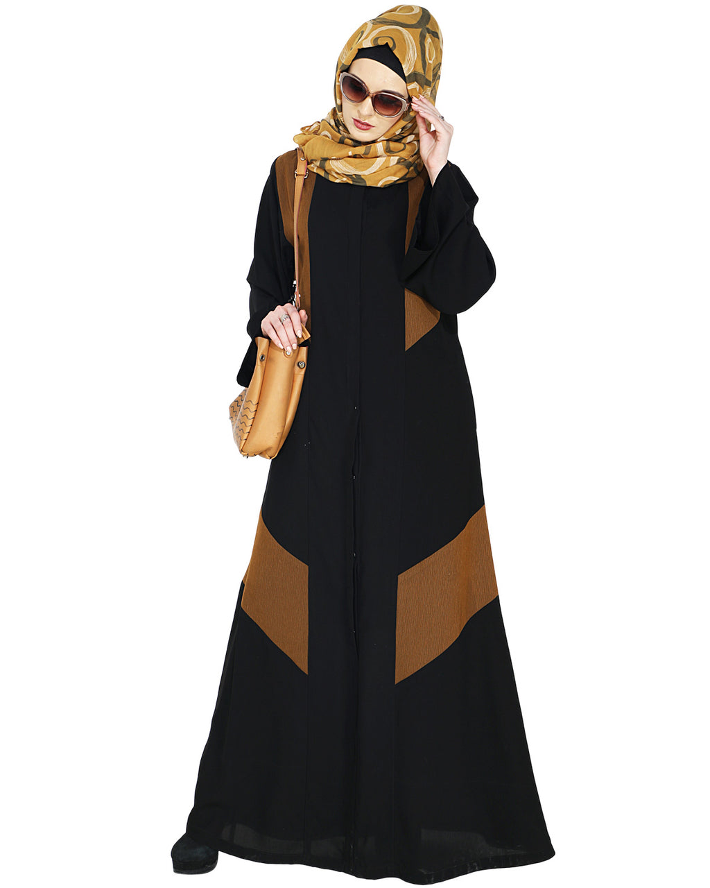 Modest Abaya Stylish Mustard