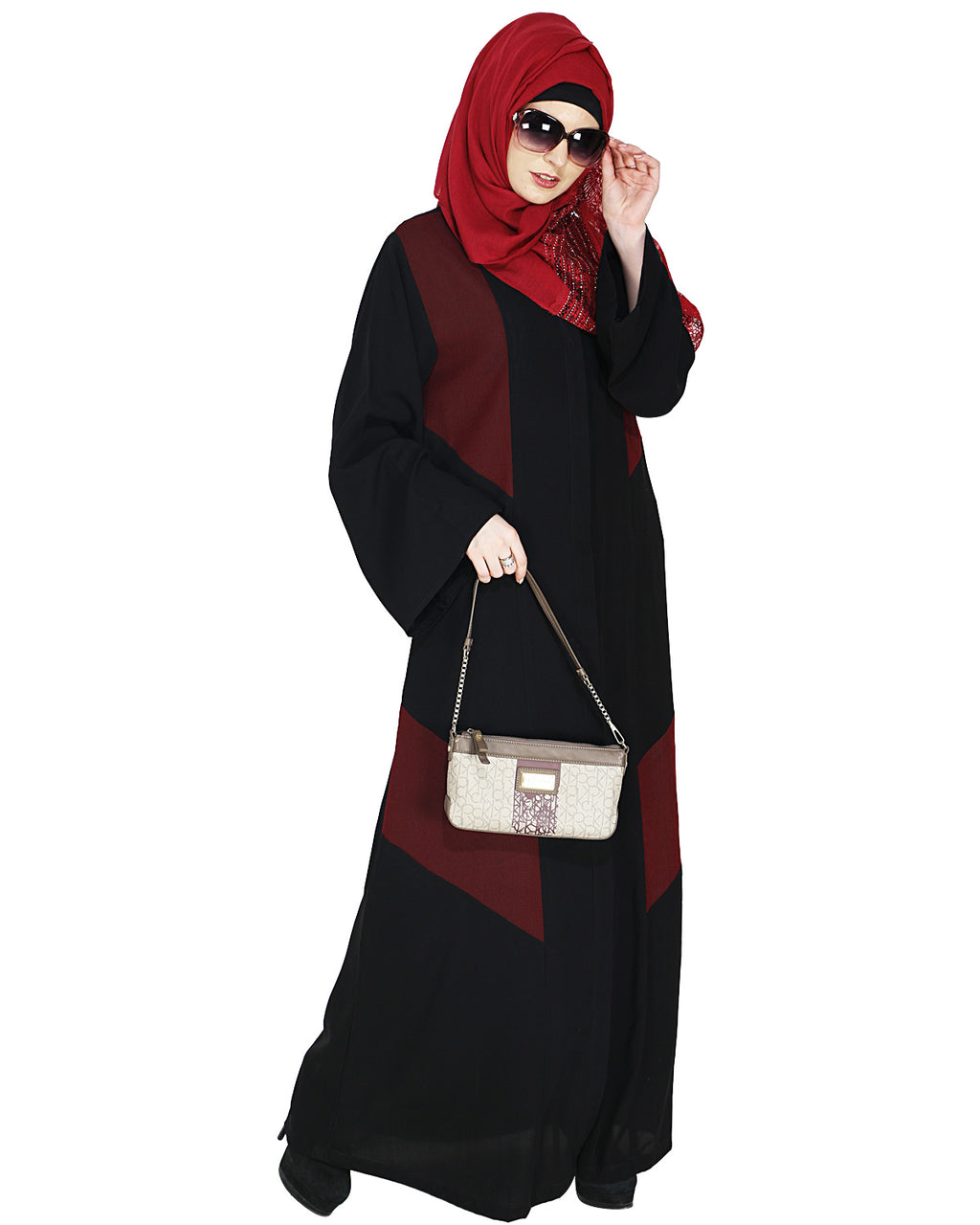 Modest Abaya Stylish Umber Brown