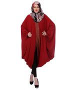Maroon Kaftan Shrug Maroon