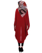 Maroon Kaftan Shrug Maroon