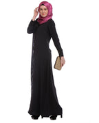 Falsa sequined Formal Abaya Black S
