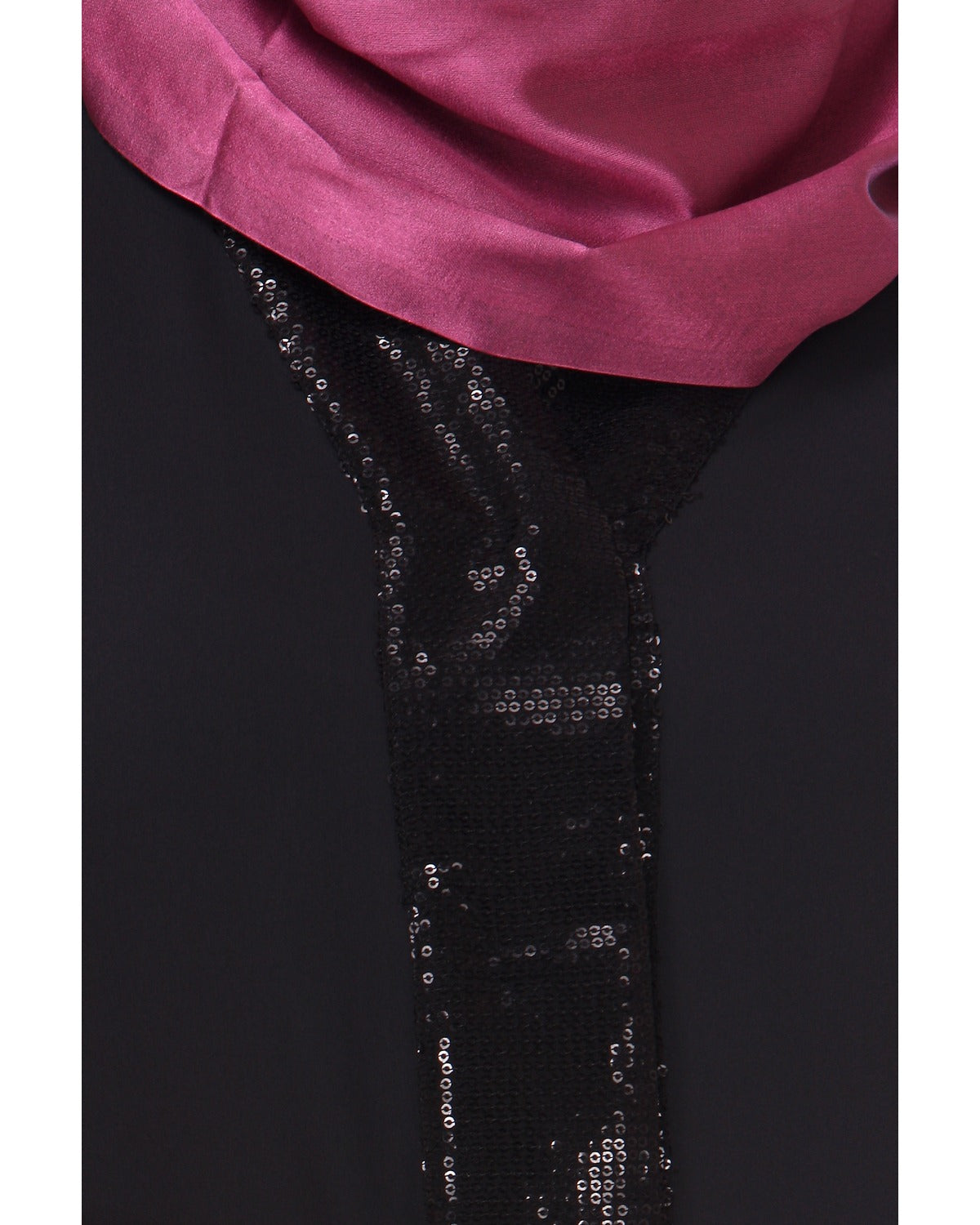 Falsa sequined Formal Abaya Black S