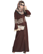 Jingle Bell Abaya Maroon