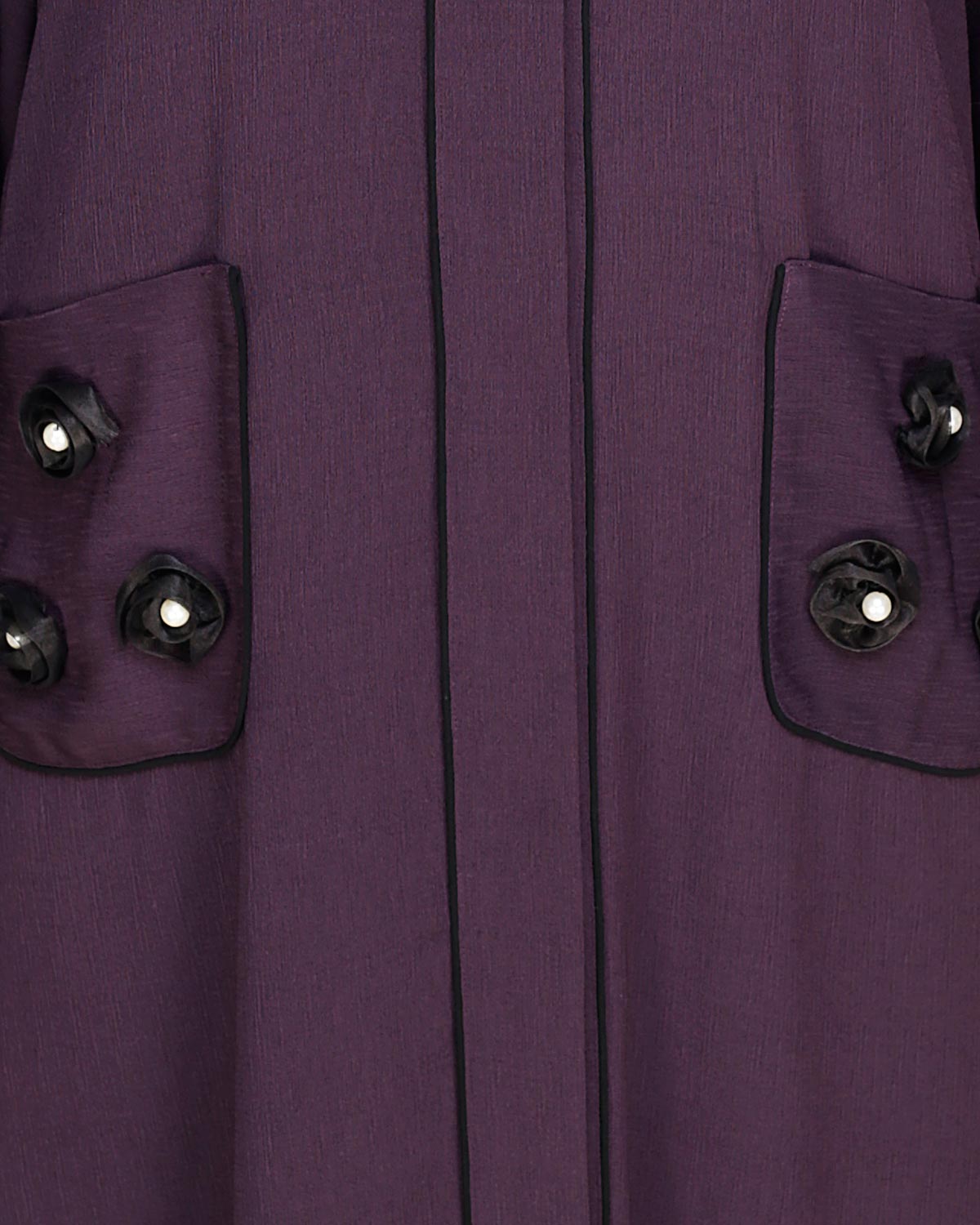 Classic Dubai Style Abaya Purple