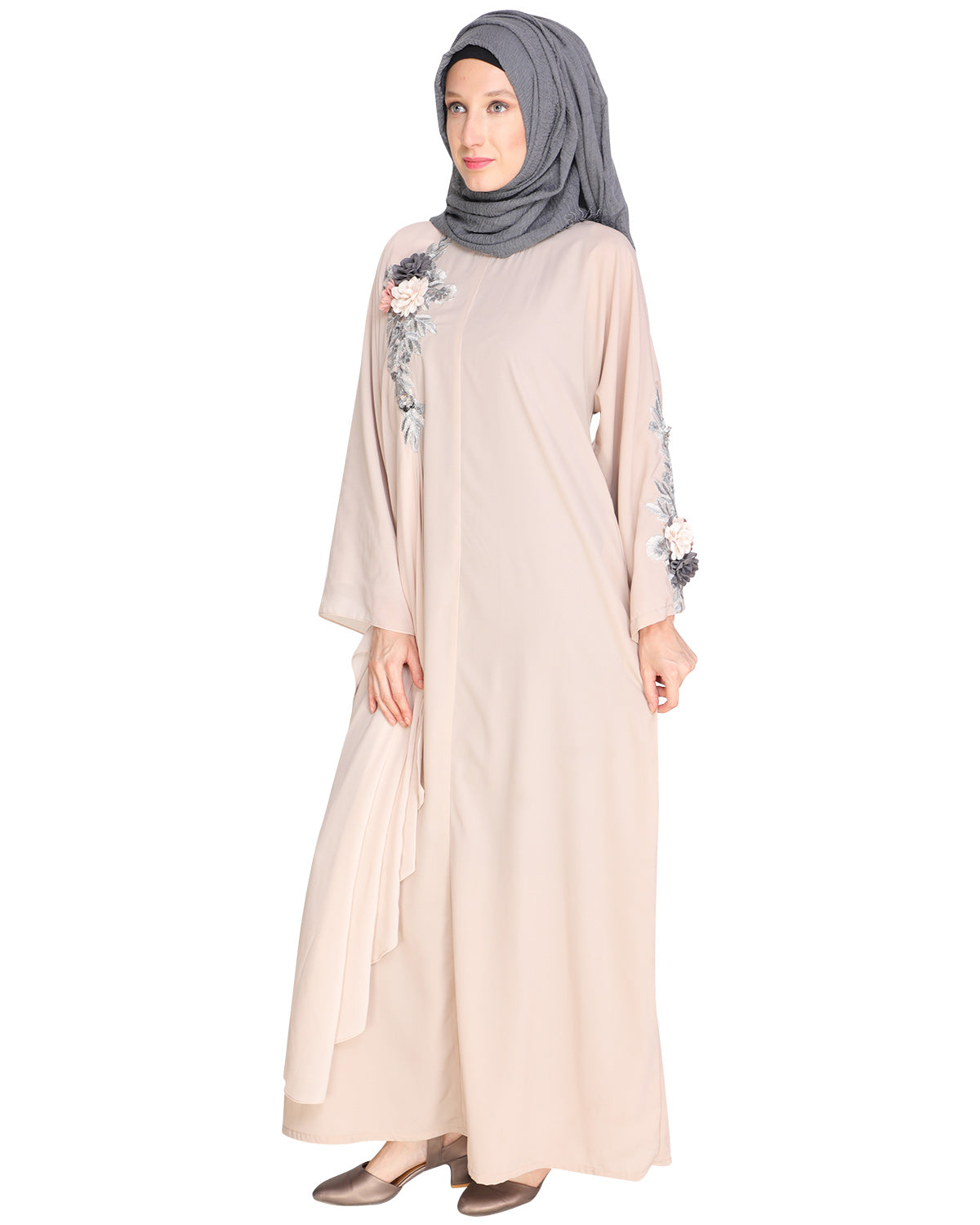 Awe Inspiring Abaya Beige