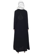 Persian Embroidered Abaya Black & Blue