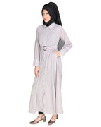 Shirt Style Maxi Dress Black