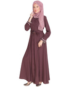 Shirt Style Maxi Dress Blue