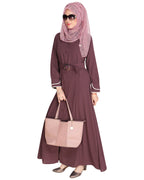 Shirt Style Maxi Dress Blue