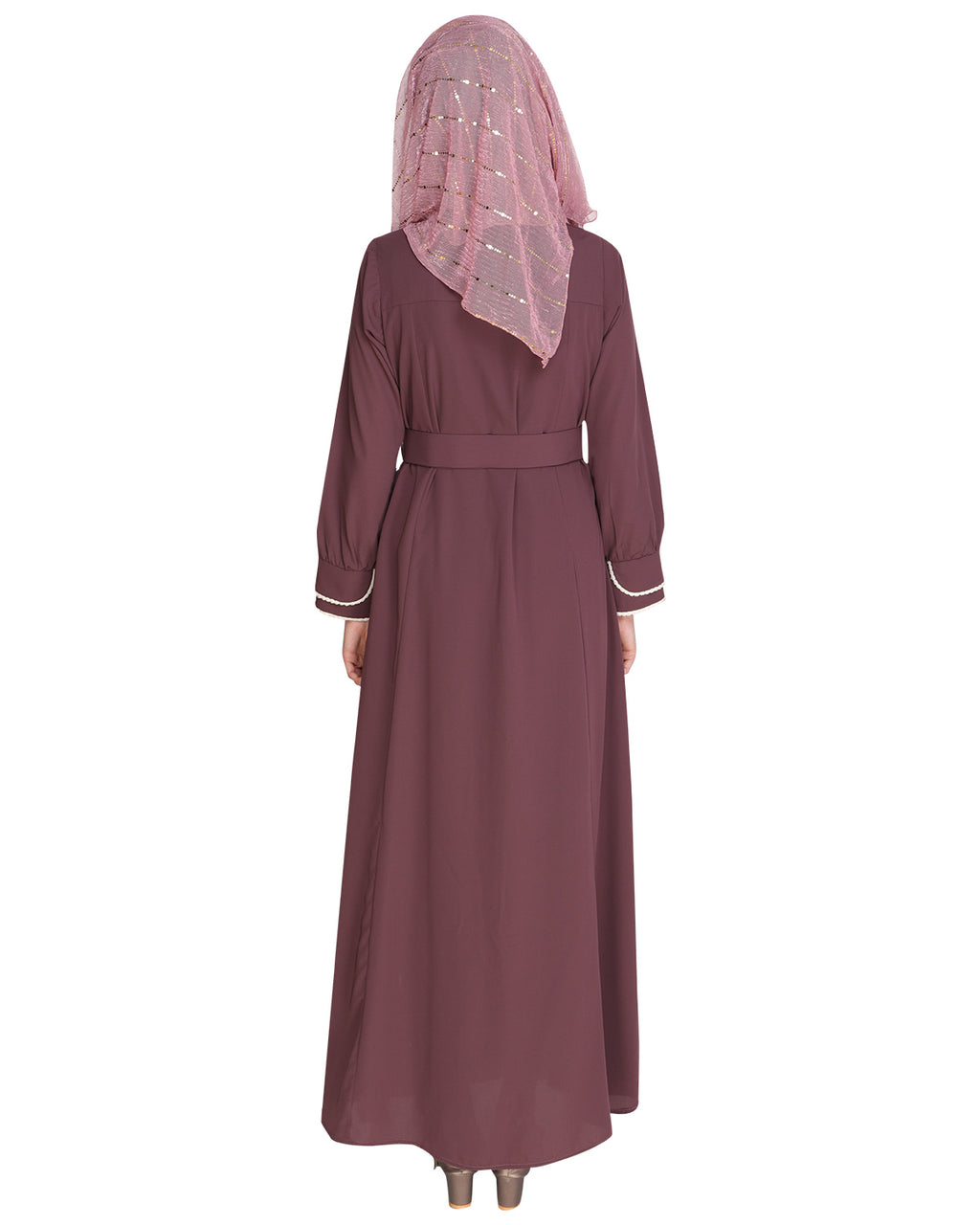 Shirt Style Maxi Dress Blue
