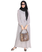 Symetric Maxi Dress Ice Blue