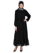 Bohemian Maxi Dress Black