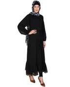 Bohemian Maxi Dress Black
