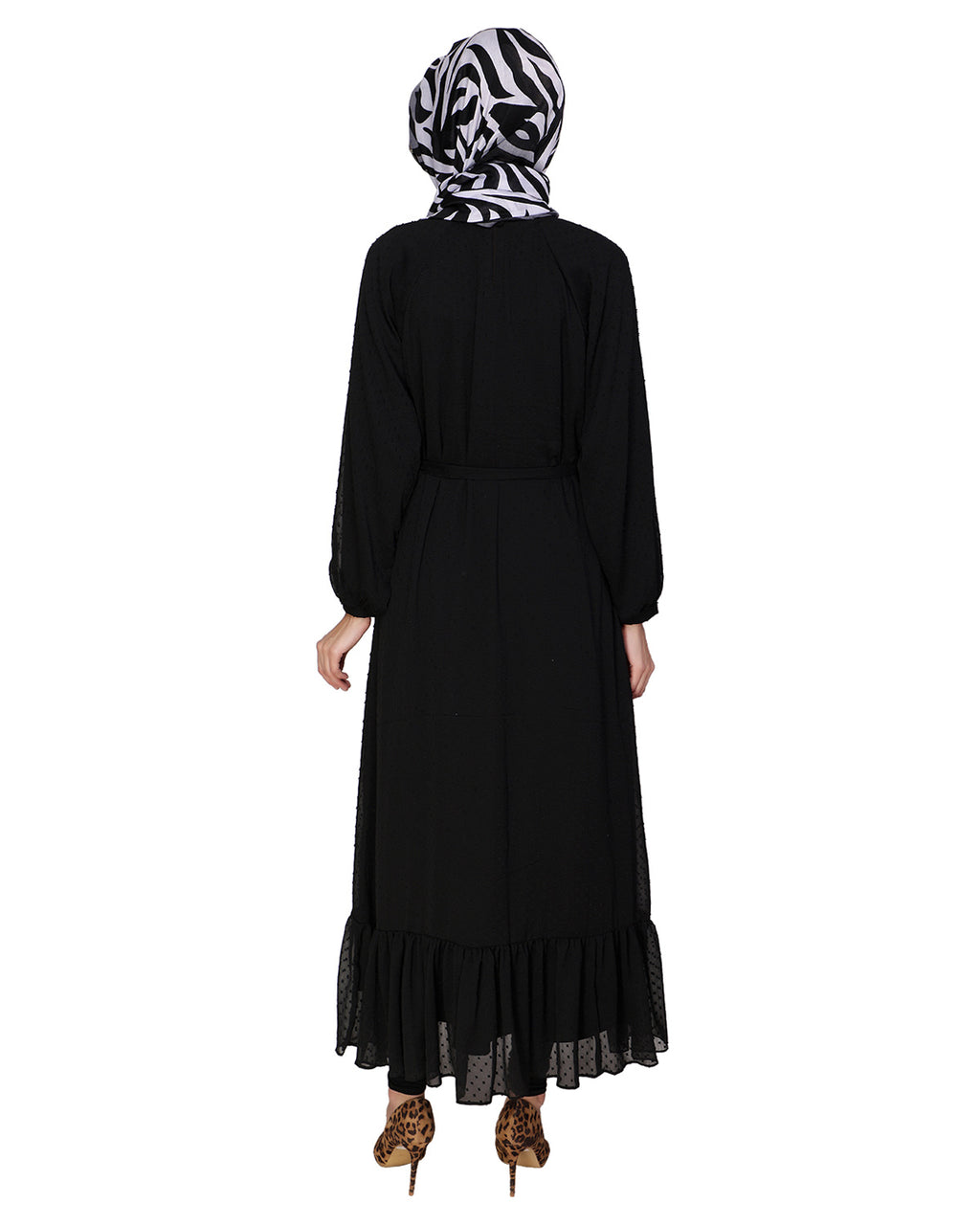 Bohemian Maxi Dress Black